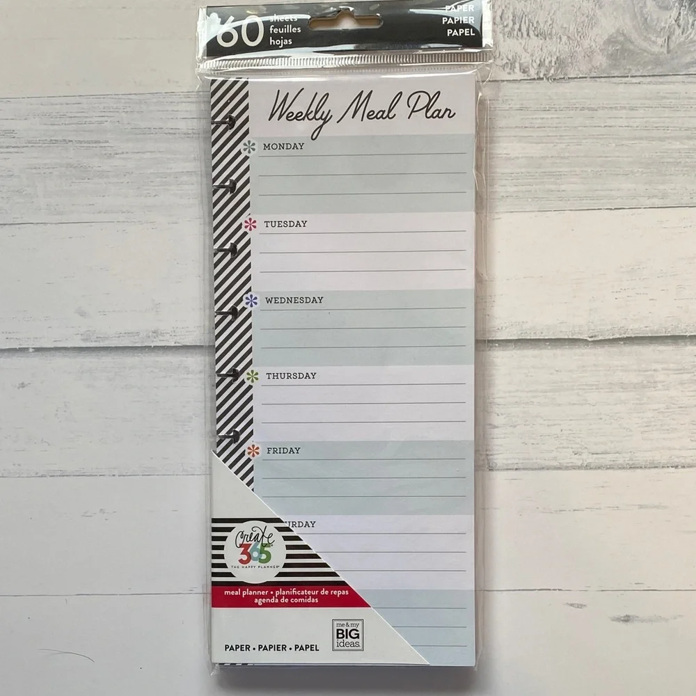 Happy Planner Kids Life & Weekly Meal Plan Notepads